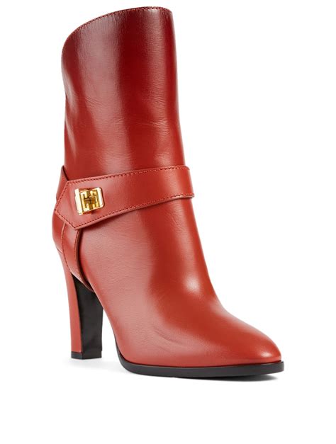 givenchy eden leather boots|givenchy ankle boots.